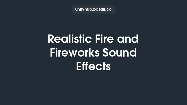Realistic Fire and Fireworks Sound Effects Thumbnail