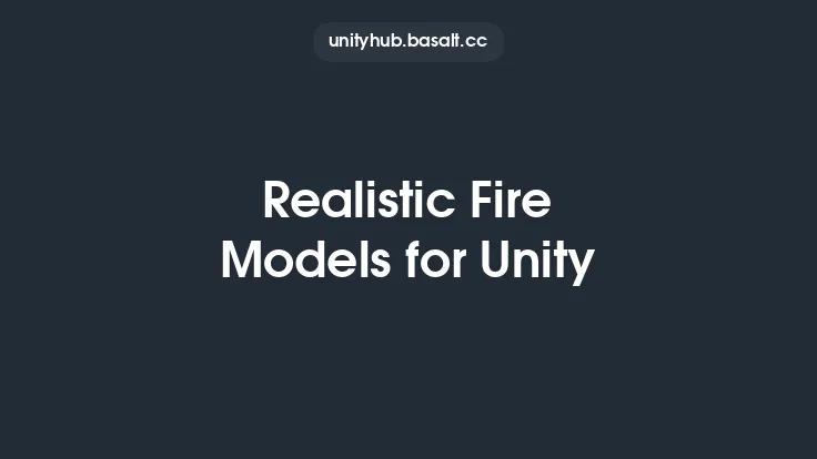 Realistic Fire Models for Unity Thumbnail