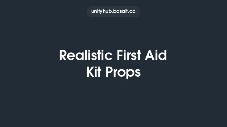 Realistic First Aid Kit Props Thumbnail