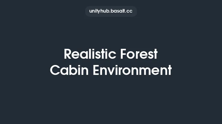 Realistic Forest Cabin Environment Thumbnail