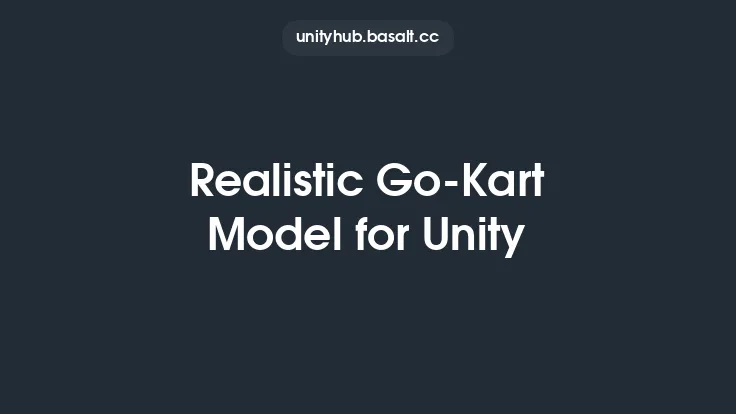 Realistic Go-Kart Model for Unity Thumbnail