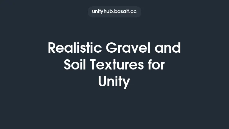 Realistic Gravel and Soil Textures for Unity Thumbnail
