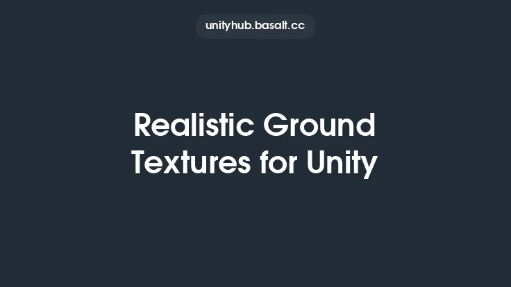 Realistic Ground Textures for Unity Thumbnail