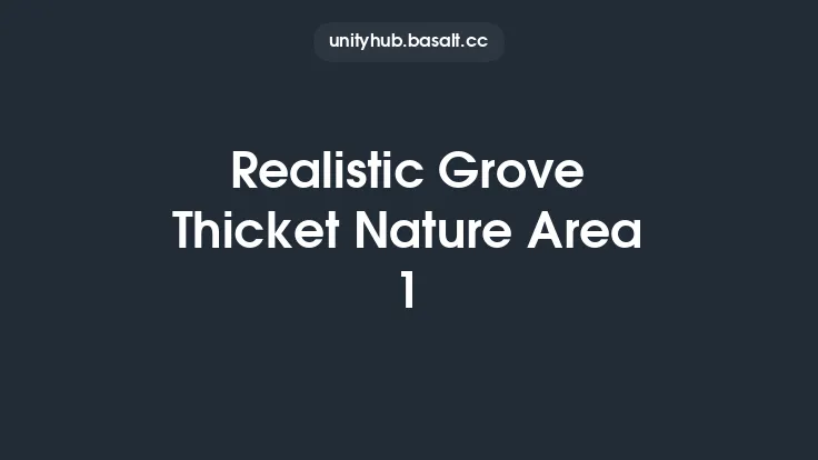 Realistic Grove Thicket Nature Area 1 Thumbnail