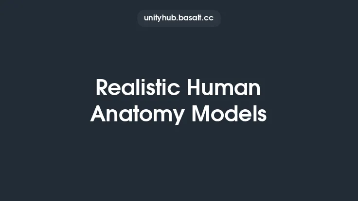 Realistic Human Anatomy Models Thumbnail