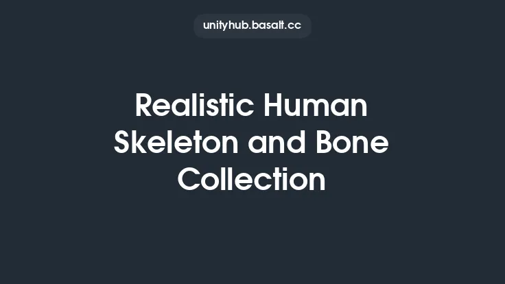 Realistic Human Skeleton and Bone Collection Thumbnail