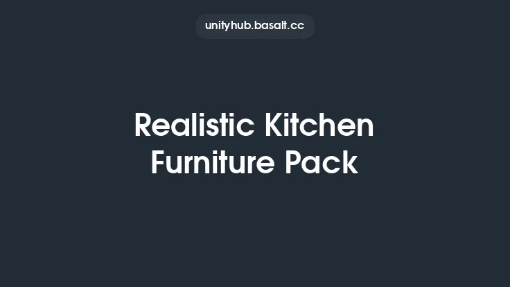 Realistic Kitchen Furniture Pack Thumbnail