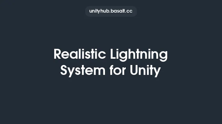 Realistic Lightning System for Unity Thumbnail