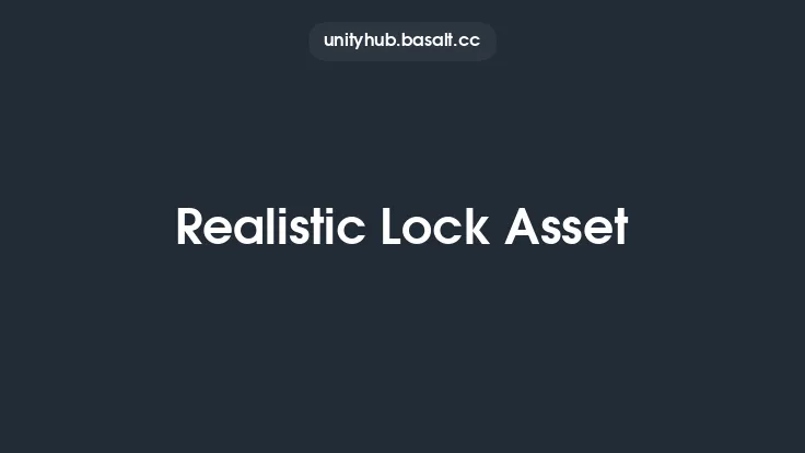 Realistic Lock Asset Thumbnail