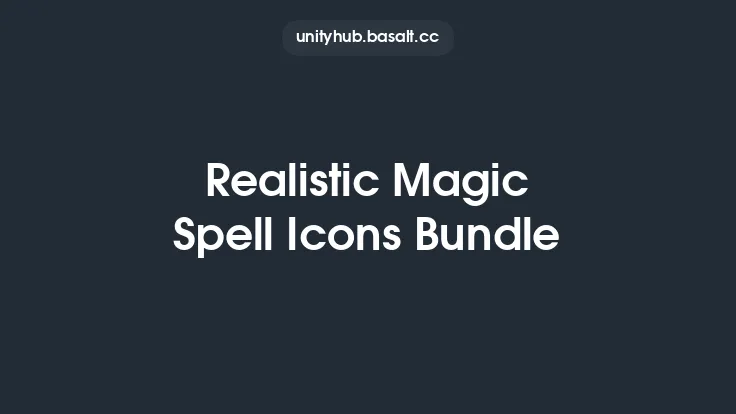 Realistic Magic Spell Icons Bundle Thumbnail