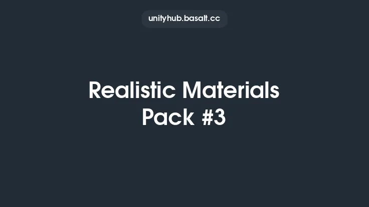 Realistic Materials Pack #3 Thumbnail