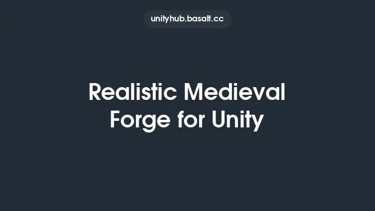 Realistic Medieval Forge for Unity Thumbnail