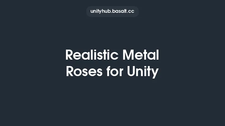Realistic Metal Roses for Unity Thumbnail
