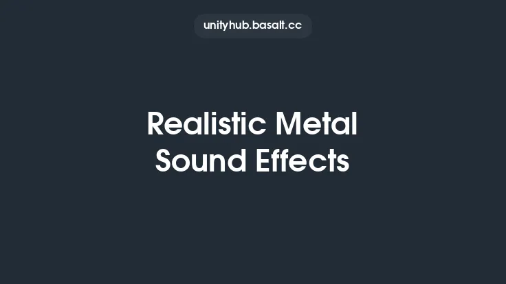 Realistic Metal Sound Effects Thumbnail