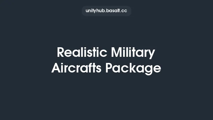 Realistic Military Aircrafts Package Thumbnail
