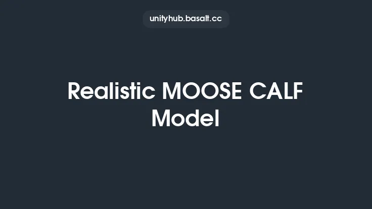 Realistic MOOSE CALF Model Thumbnail