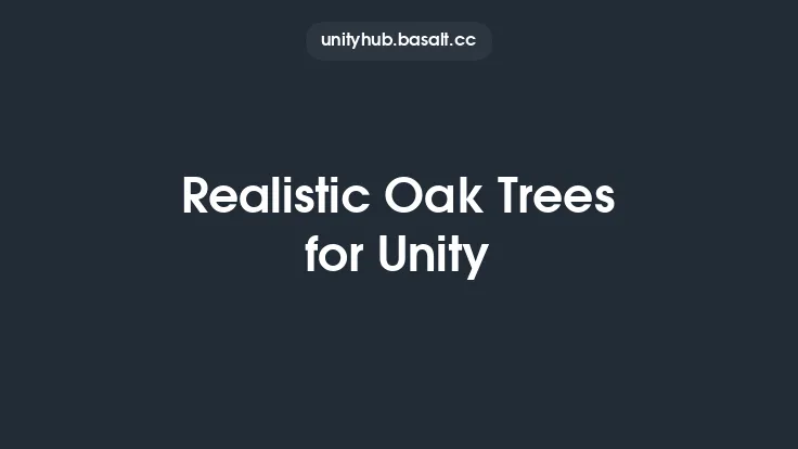 Realistic Oak Trees for Unity Thumbnail