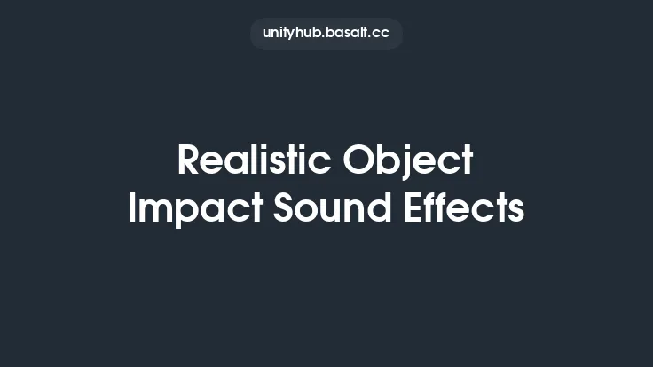 Realistic Object Impact Sound Effects Thumbnail
