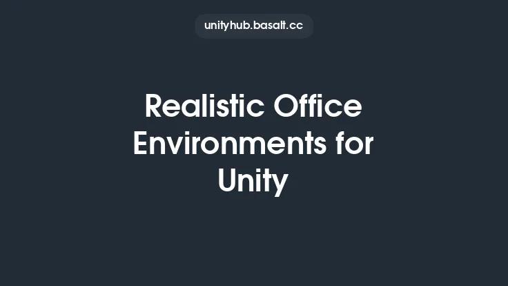 Realistic Office Environments for Unity Thumbnail