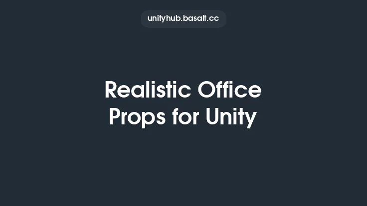 Realistic Office Props for Unity Thumbnail
