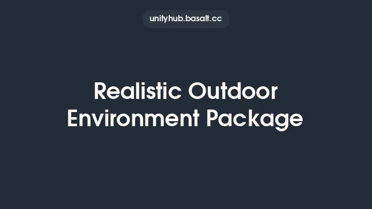 Realistic Outdoor Environment Package Thumbnail
