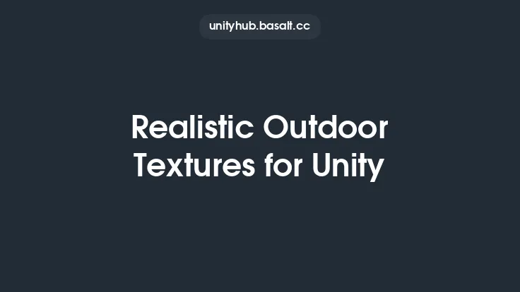 Realistic Outdoor Textures for Unity Thumbnail