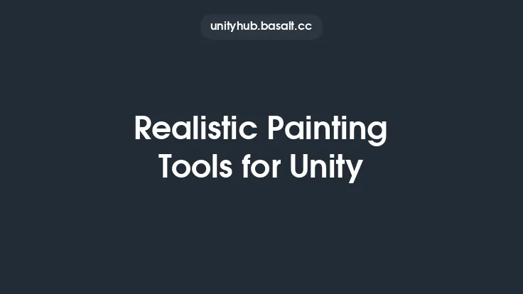 Realistic Painting Tools for Unity Thumbnail