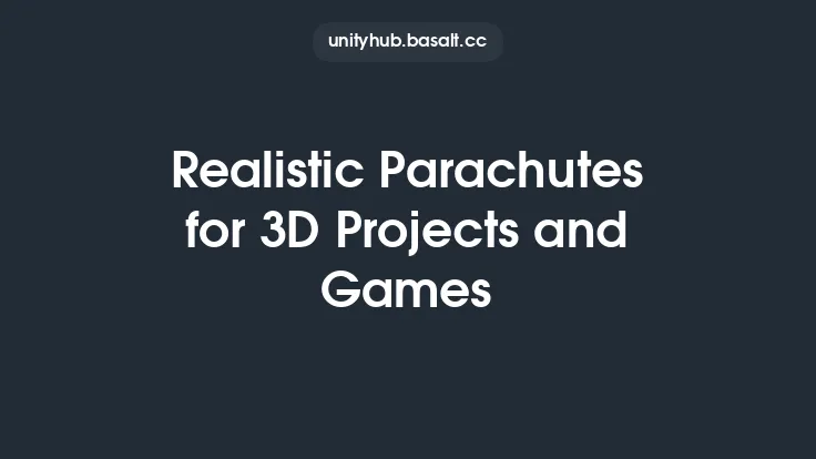 Realistic Parachutes for 3D Projects and Games Thumbnail