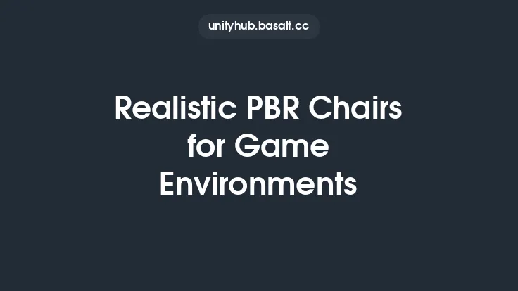Realistic PBR Chairs for Game Environments Thumbnail