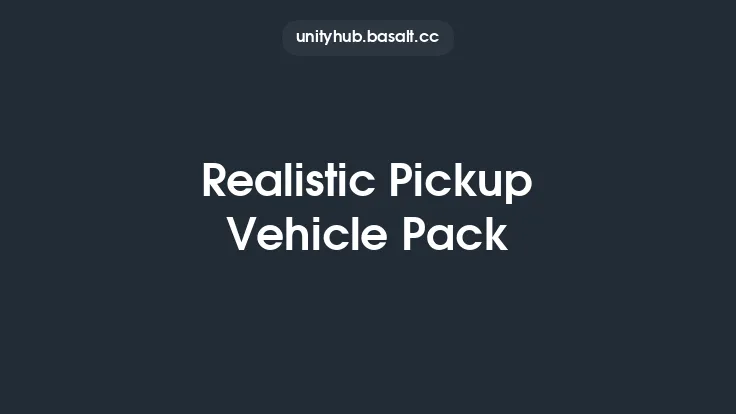 Realistic Pickup Vehicle Pack Thumbnail