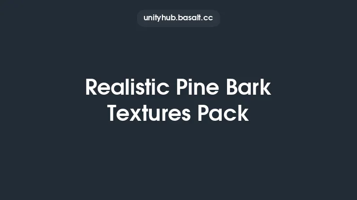 Realistic Pine Bark Textures Pack Thumbnail
