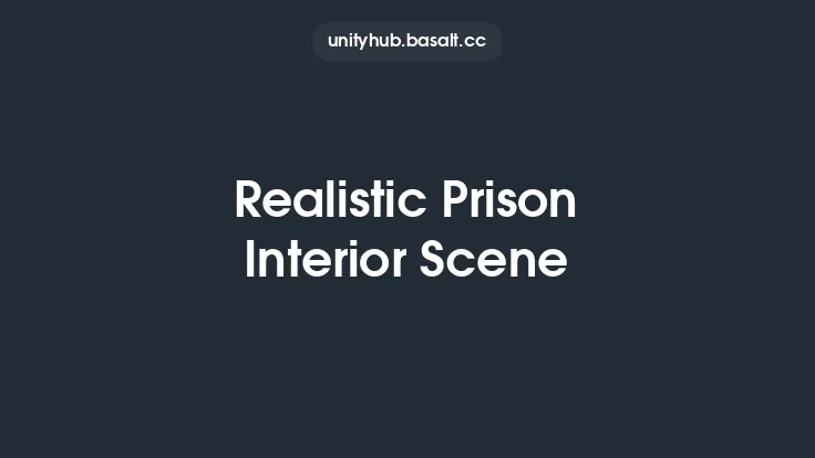 Realistic Prison Interior Scene Thumbnail