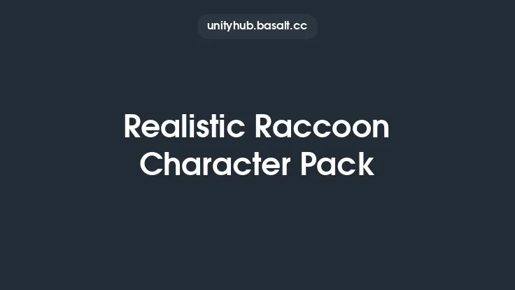 Realistic Raccoon Character Pack Thumbnail