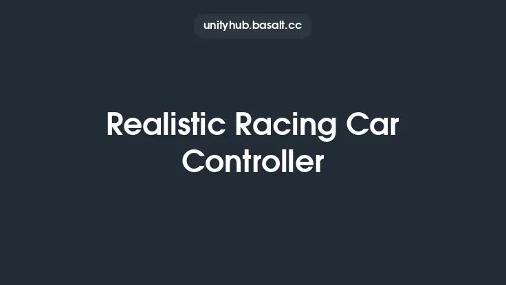 Realistic Racing Car Controller Thumbnail
