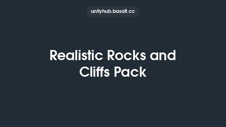 Realistic Rocks and Cliffs Pack Thumbnail