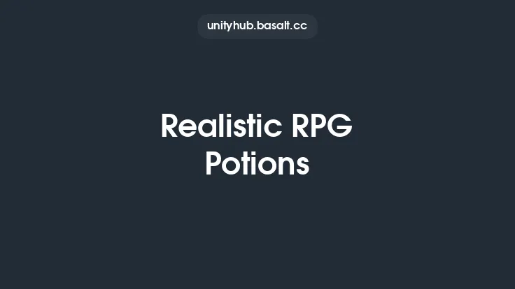 Realistic RPG Potions Thumbnail