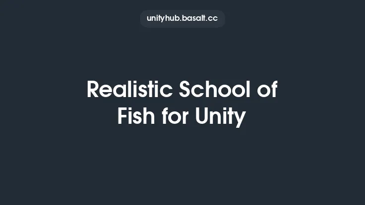 Realistic School of Fish for Unity Thumbnail