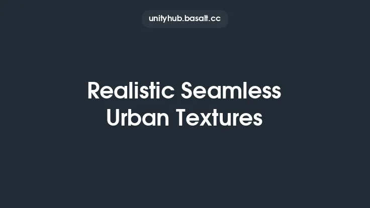 Realistic Seamless Urban Textures Thumbnail