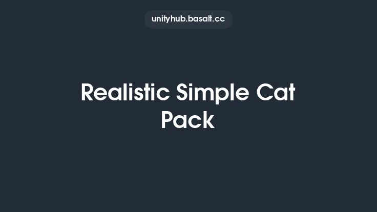 Realistic Simple Cat Pack Thumbnail