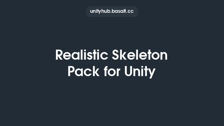 Realistic Skeleton Pack for Unity Thumbnail