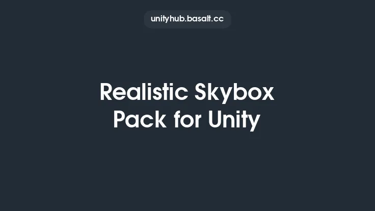 Realistic Skybox Pack for Unity Thumbnail
