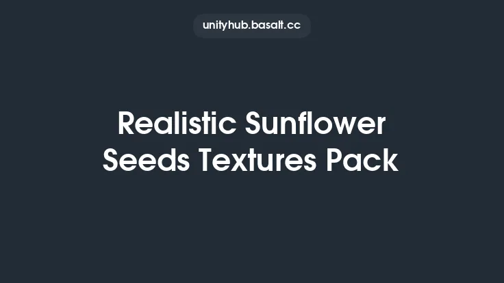Realistic Sunflower Seeds Textures Pack Thumbnail