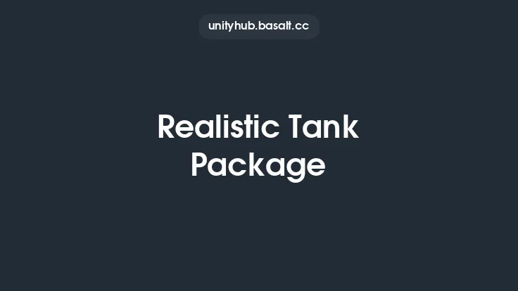 Realistic Tank Package Thumbnail
