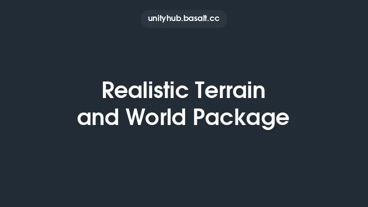 Realistic Terrain and World Package Thumbnail