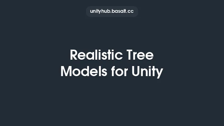 Realistic Tree Models for Unity Thumbnail