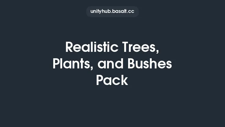 Realistic Trees, Plants, and Bushes Pack Thumbnail