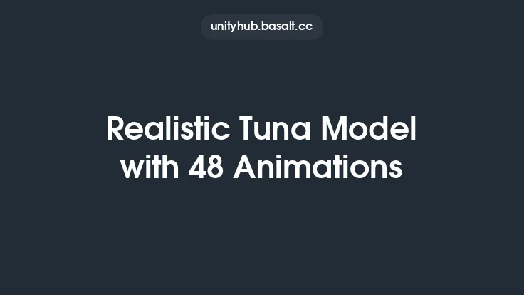 Realistic Tuna Model with 48 Animations Thumbnail