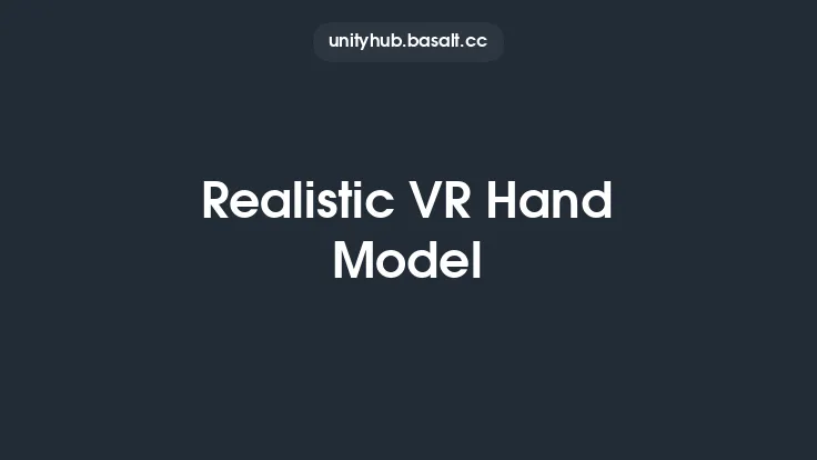 Realistic VR Hand Model Thumbnail