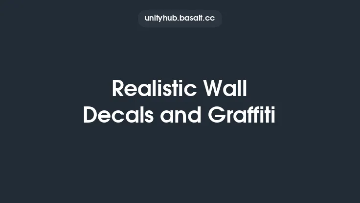 Realistic Wall Decals and Graffiti Thumbnail