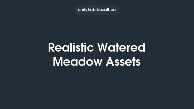 Realistic Watered Meadow Assets Thumbnail